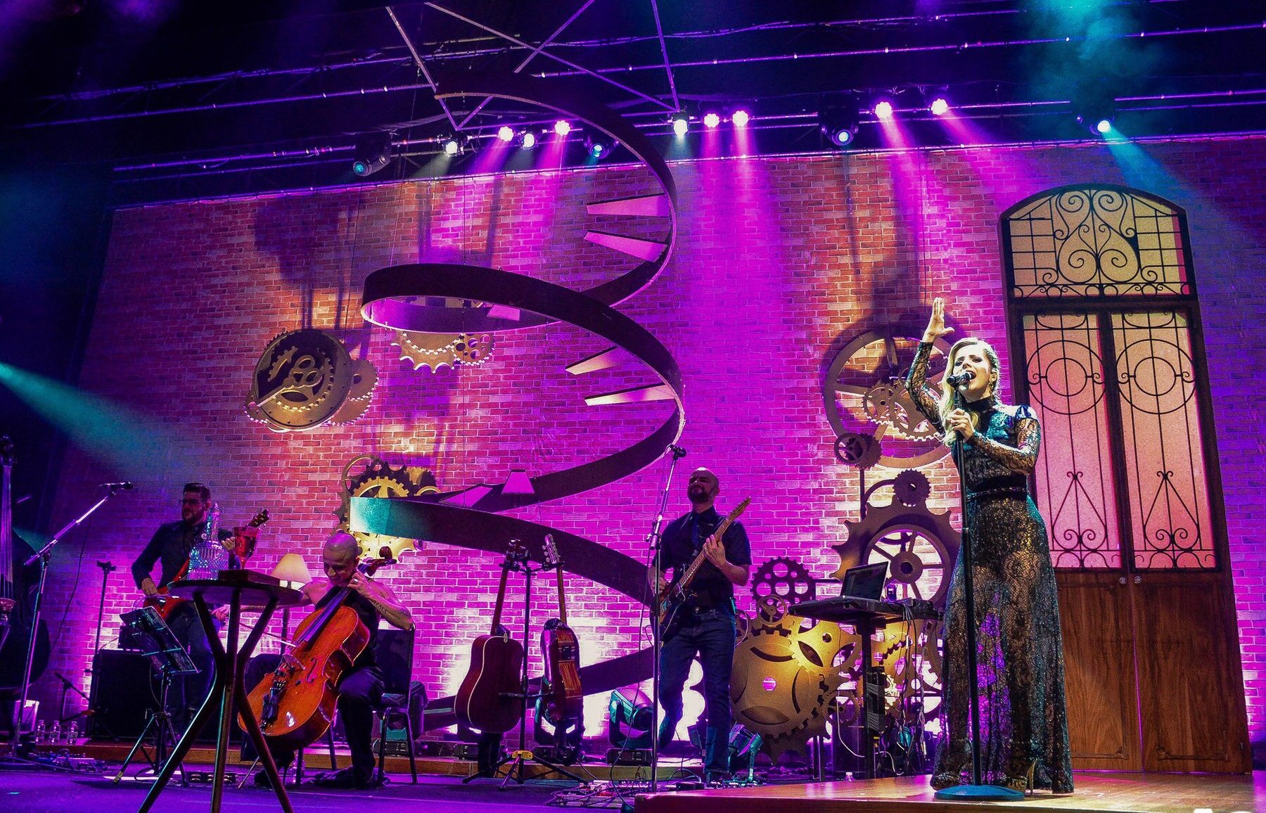 A concert at Tokio Marine Hall in São Paulo
