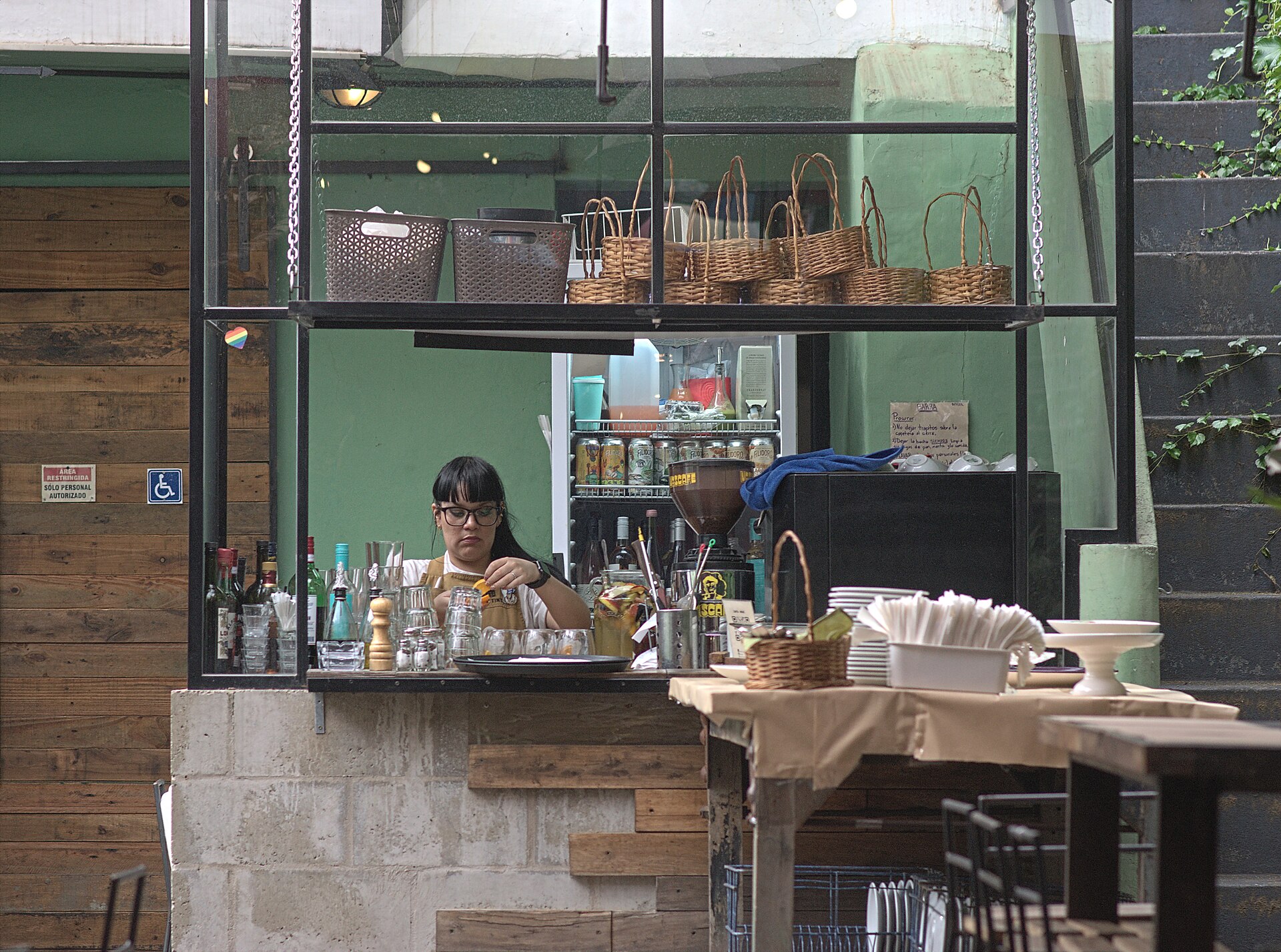 A bar interior in the Argentine capital