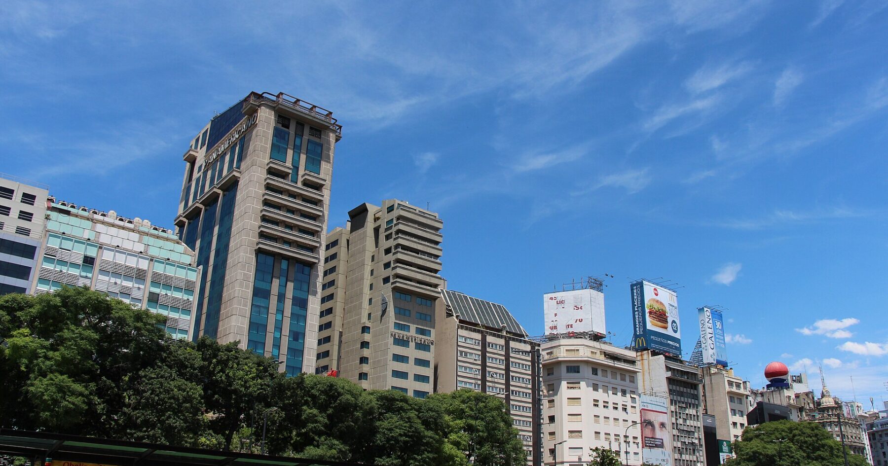 Avenida 9 de Julio in the Argentine capital