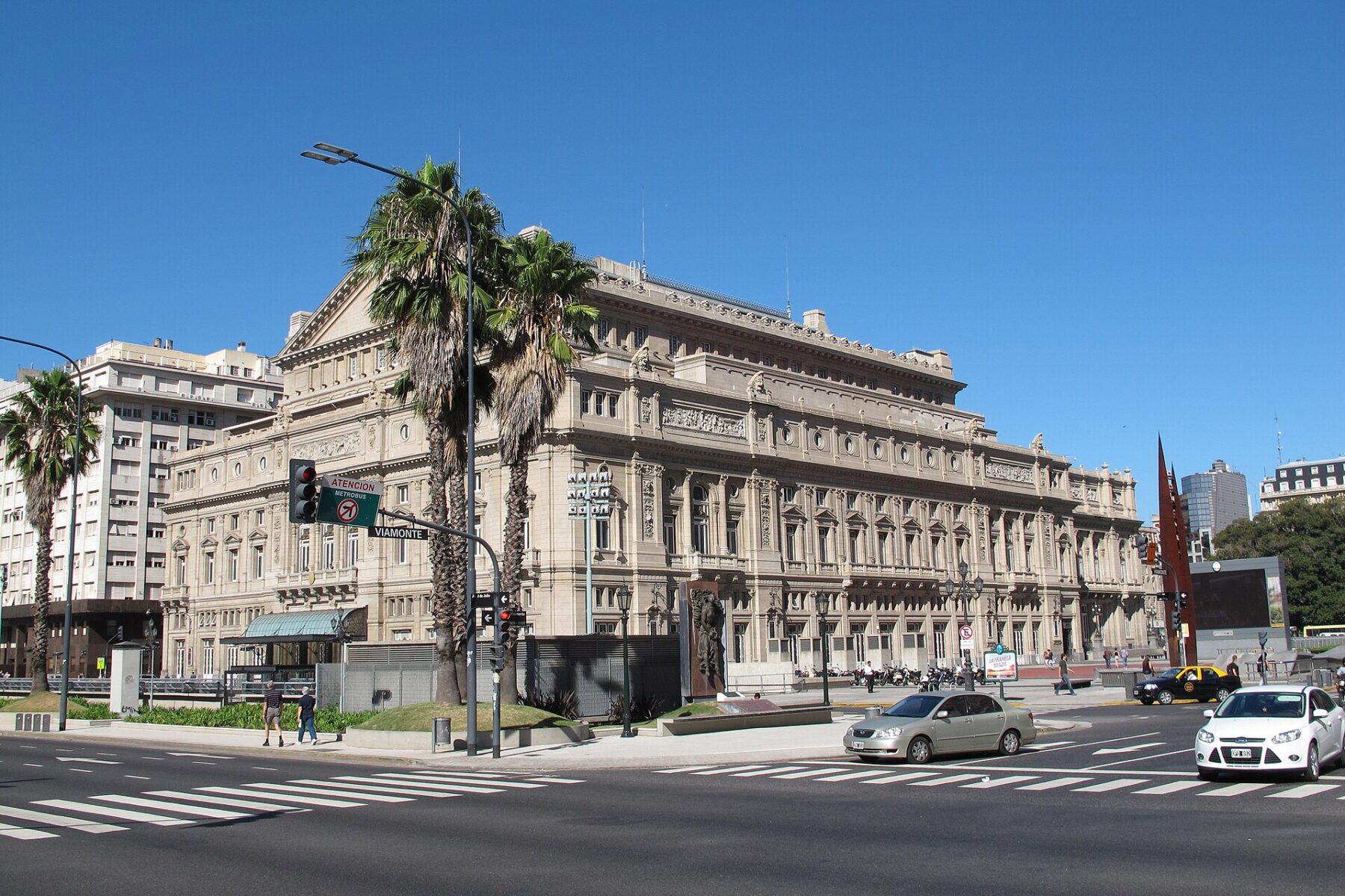 The Teatro Colon in the Argentine capital