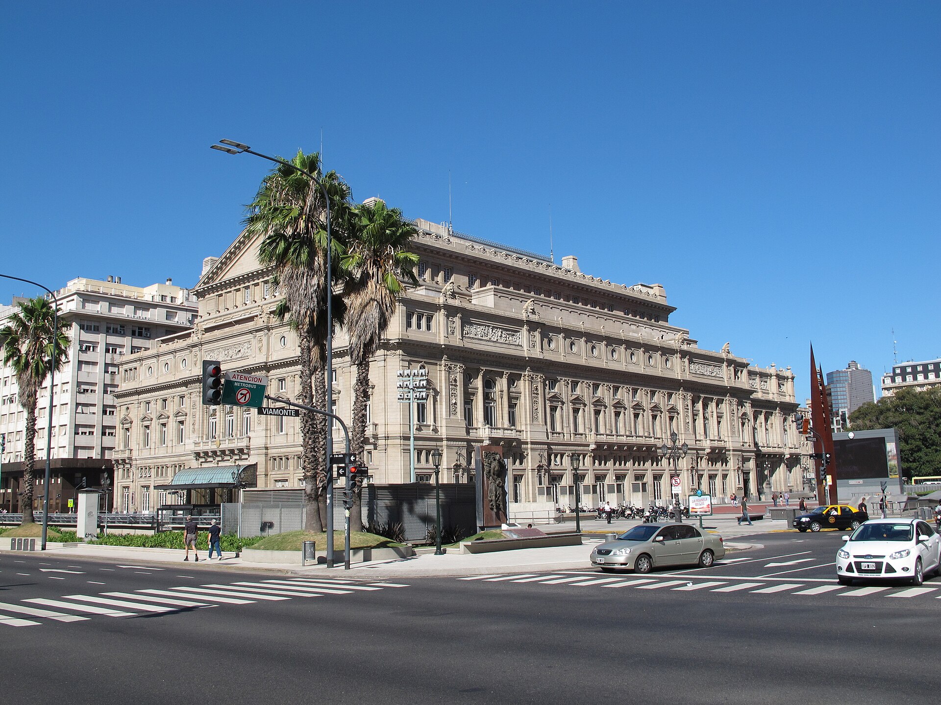 The Teatro Colon in the Argentine capital