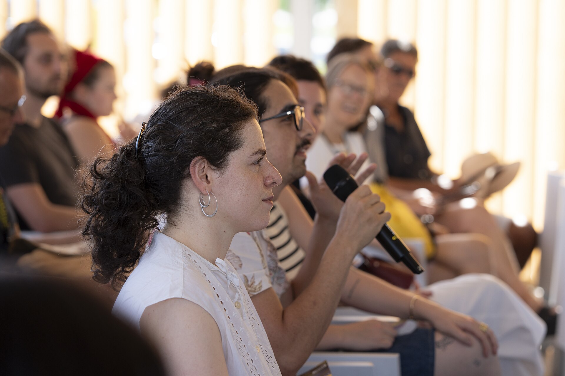 Film festival audience at a screening Q&A — MUBI Fest brings curated cinema to São Paulo, Brazil, September 11–13, 2026