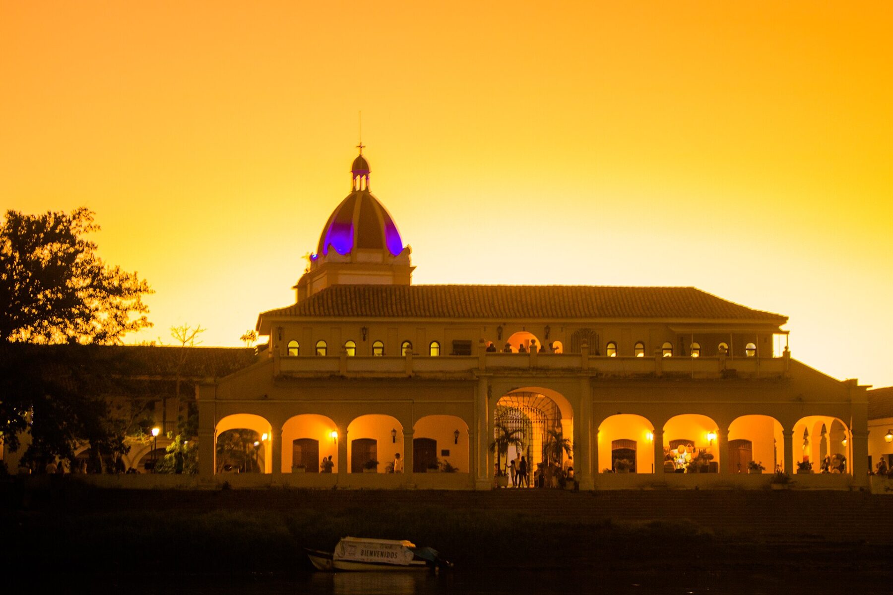 The colonial riverfront of Santa Cruz de Mompox, Colombia, host of FestiJazz 2026