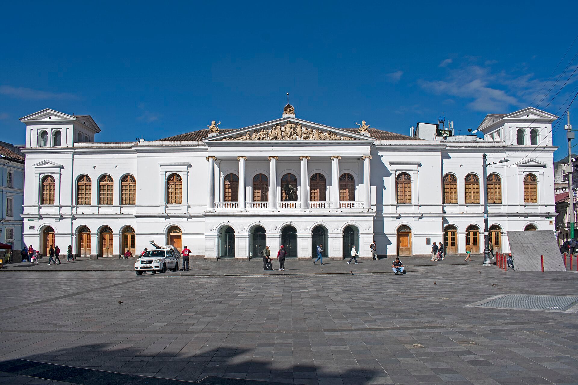 The Teatro Nacional Sucre in Quito, Ecuador, main venue of Festival Ecuador Jazz 2026