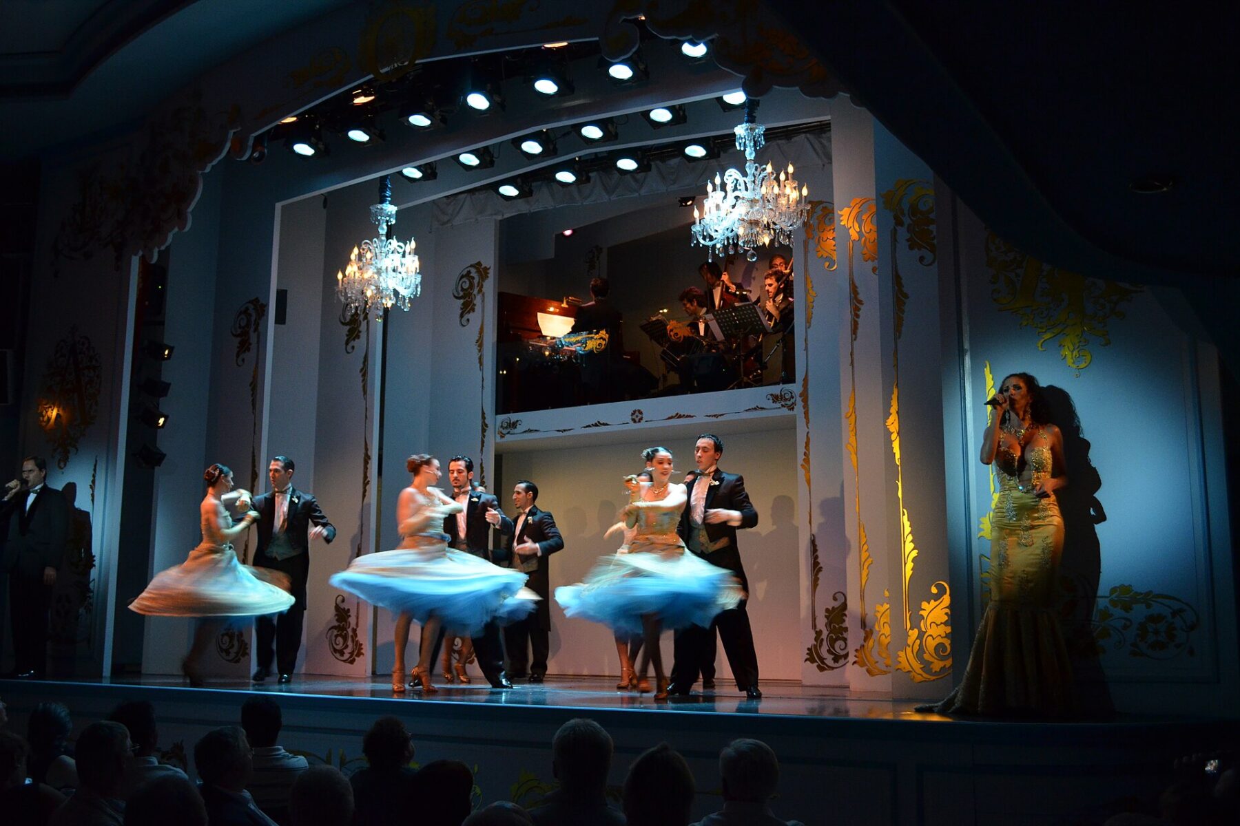 Tango dancers in Buenos Aires, Argentina, during the Tango BA Festival y Mundial 2026