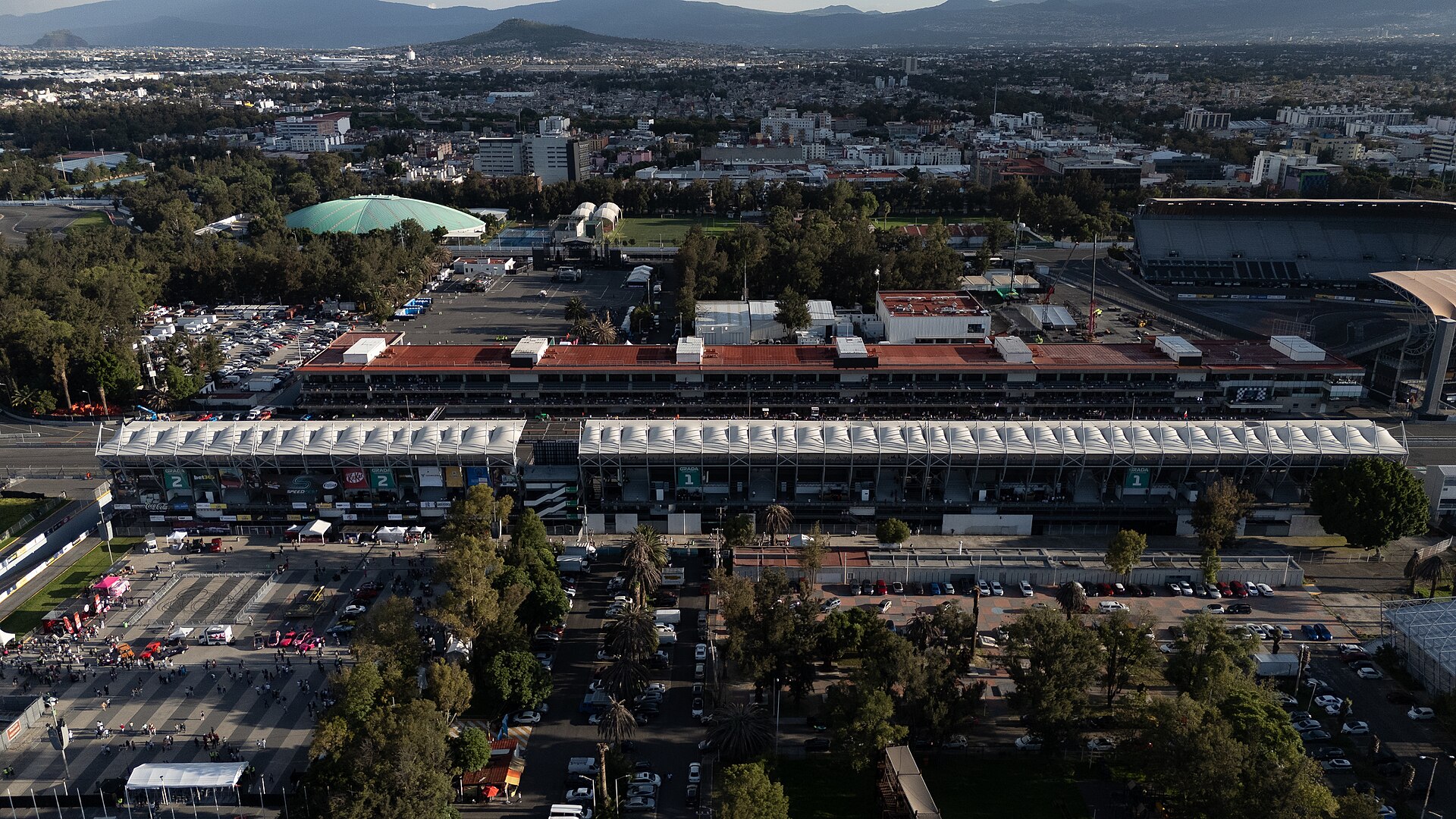 Mexico City's Autódromo Hermanos Rodríguez, home of Corona Capital 2026 from November 20 to 22