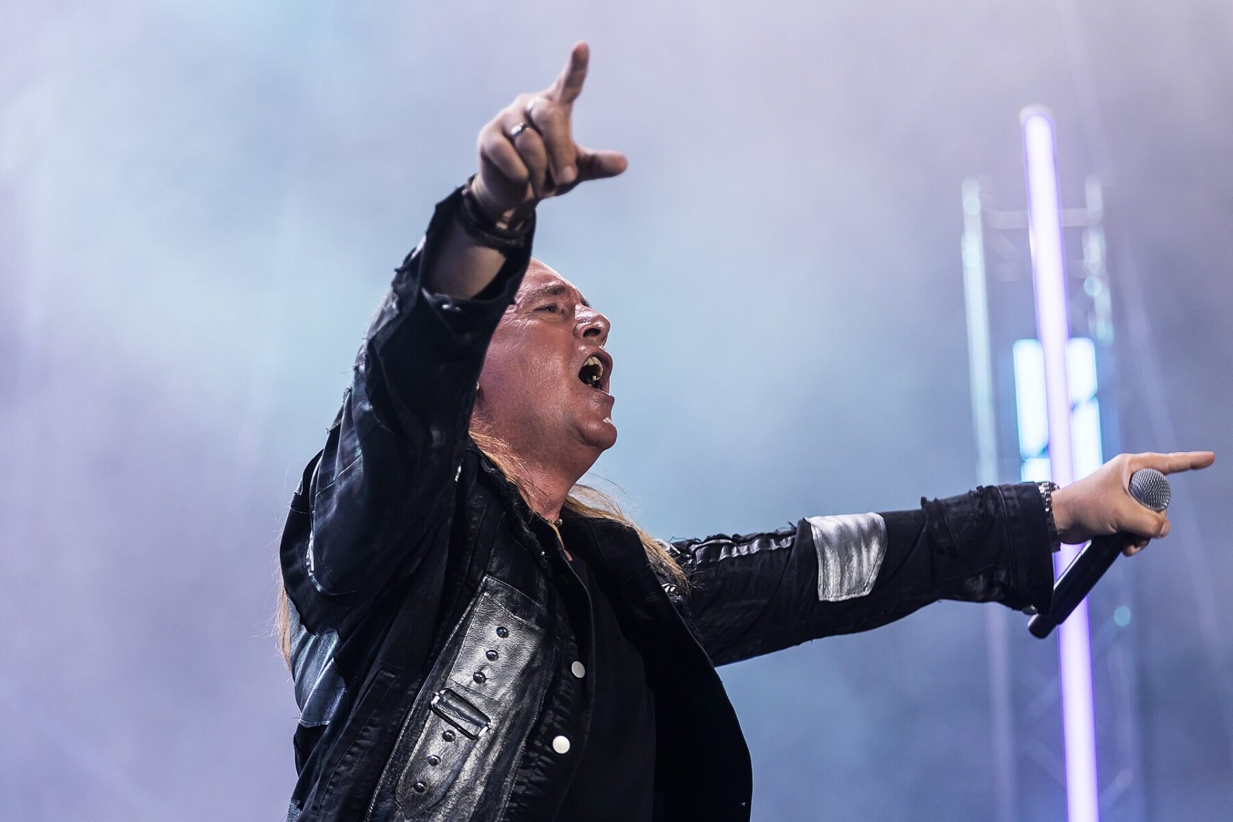 German metal band Helloween, bringing their 40th-anniversary show to São Paulo, Brazil, on September 19, 2026