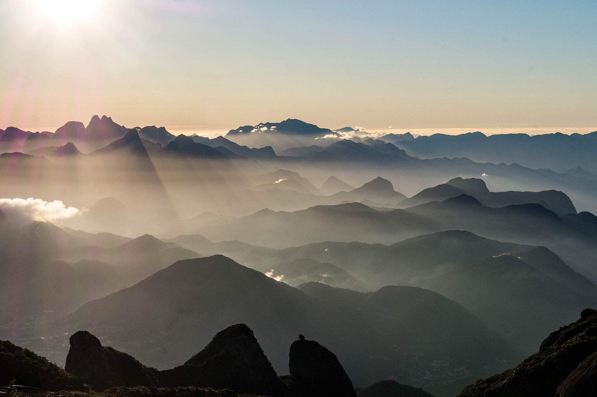 The mountains of Petrópolis, Brazil, host of Rock the Mountain 2026 over two weekends