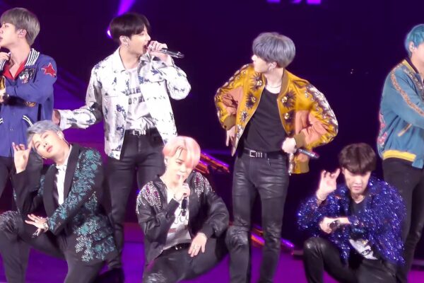 BTS on stage — the K-pop group plays three stadium shows in São Paulo, Brazil, on October 28, 30 and 31, 2026