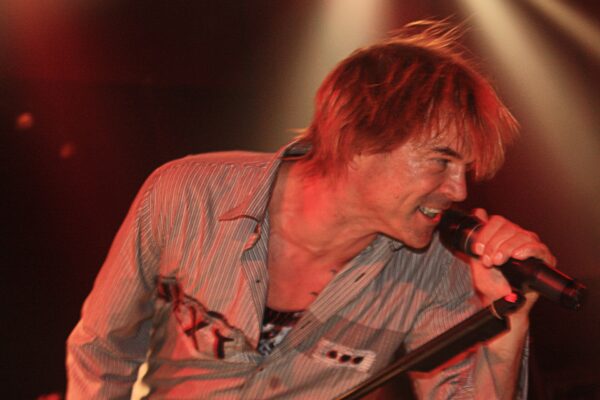 Campino of Die Toten Hosen live on stage — the German punk band's farewell tour reaches Buenos Aires, Argentina on October 10, 2026
