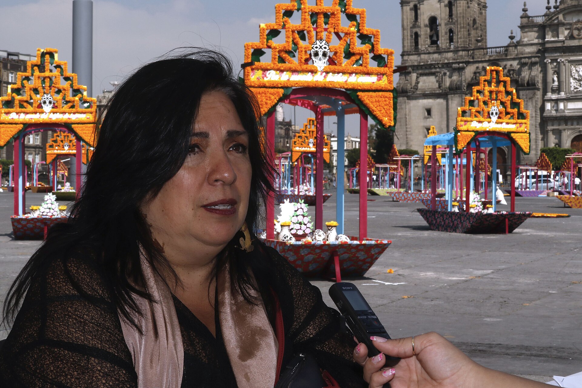 Day of the Dead art on Mexico City's streets — Día de Muertos 2026 fills the capital on November 1 and 2