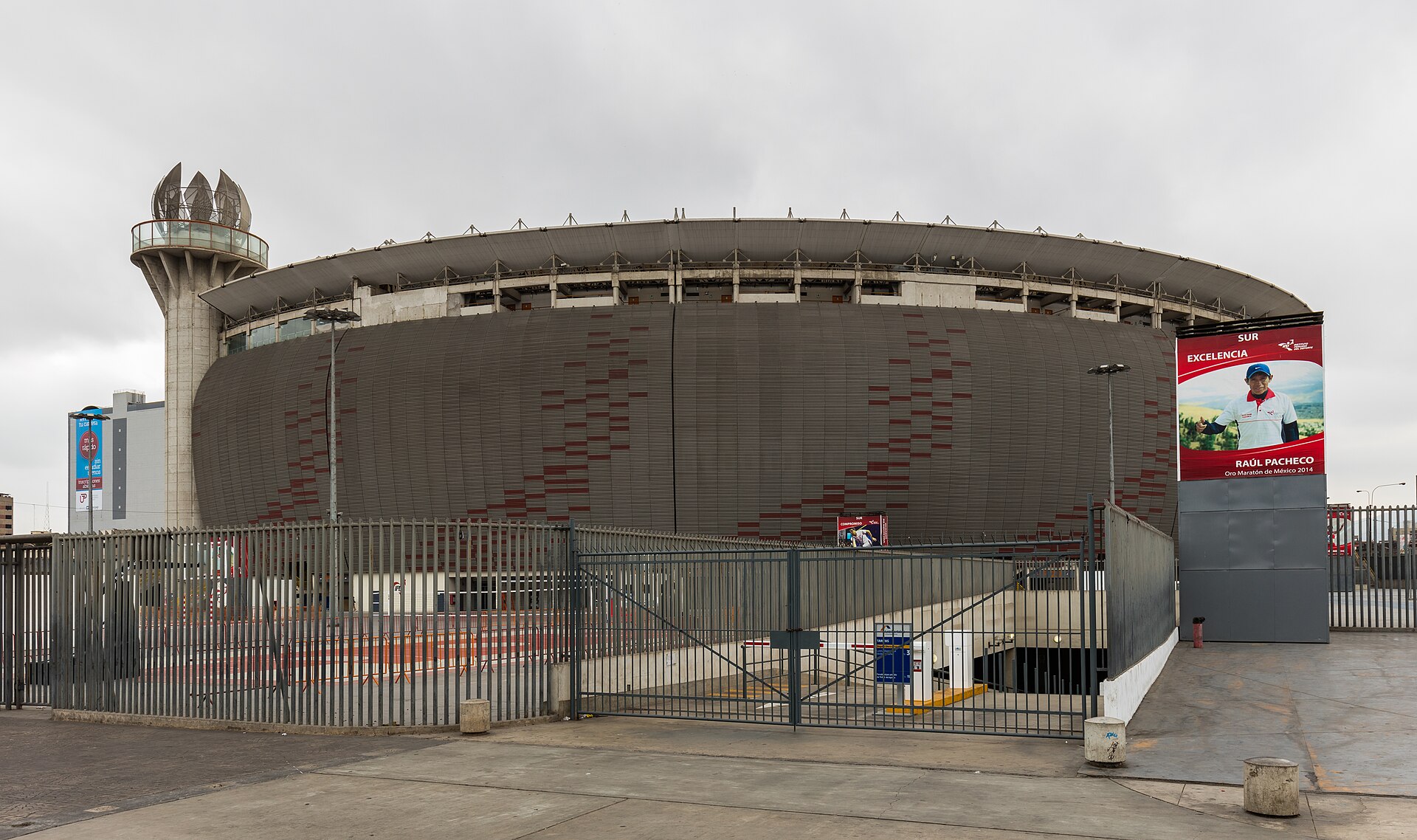 Lima's Estadio Nacional, the Peruvian stadium hosting Iron Maiden on October 17, 2026