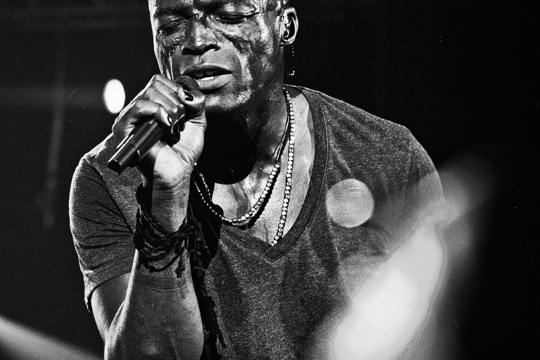 Seal performing live — the British soul singer plays Rio de Janeiro and São Paulo, Brazil in November 2026