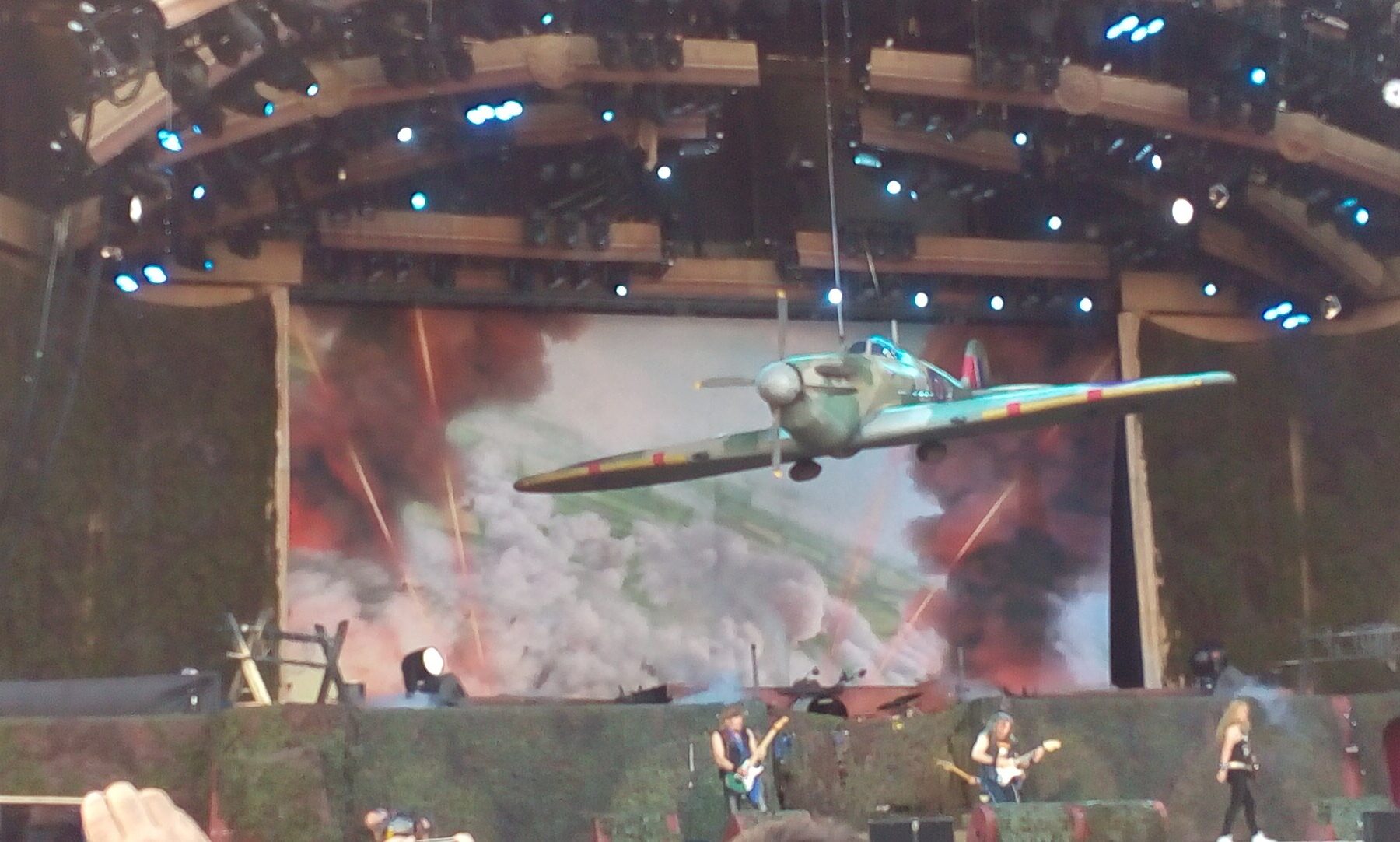 Iron Maiden live — the band plays two nights at Santiago's Estadio Nacional, Chile on October 31 and November 1, 2026
