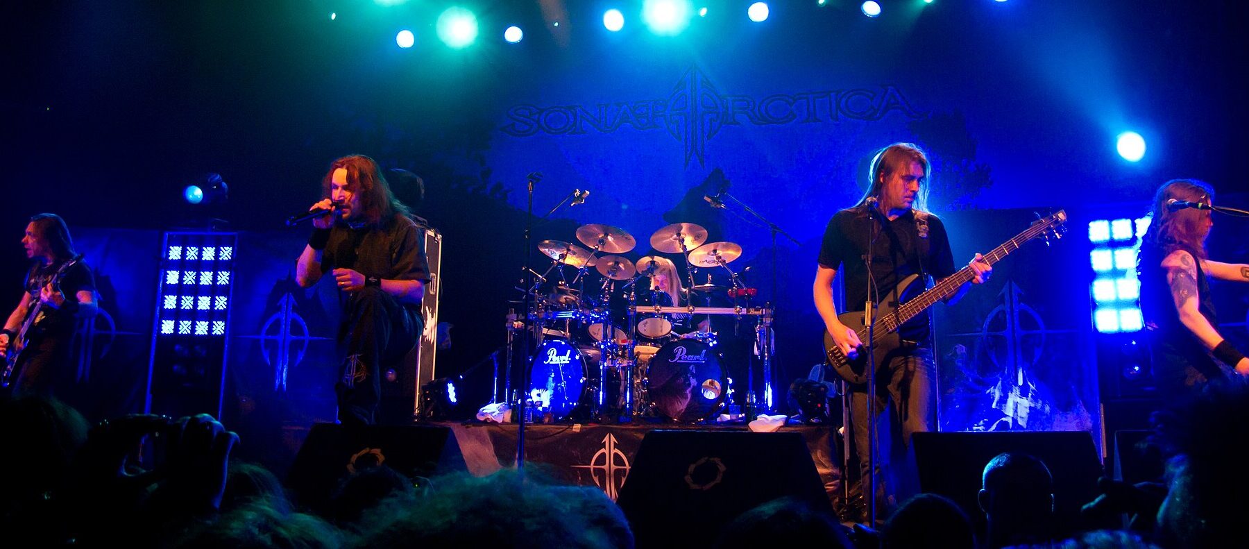Sonata Arctica performing live — the Finnish power metal band plays São Paulo, Brazil on October 3, 2026