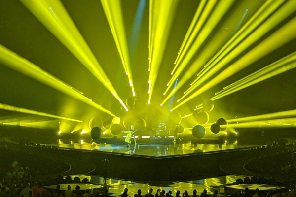 The Rasmus performing live — the Finnish rock band plays São Paulo, Brazil on October 31, 2026