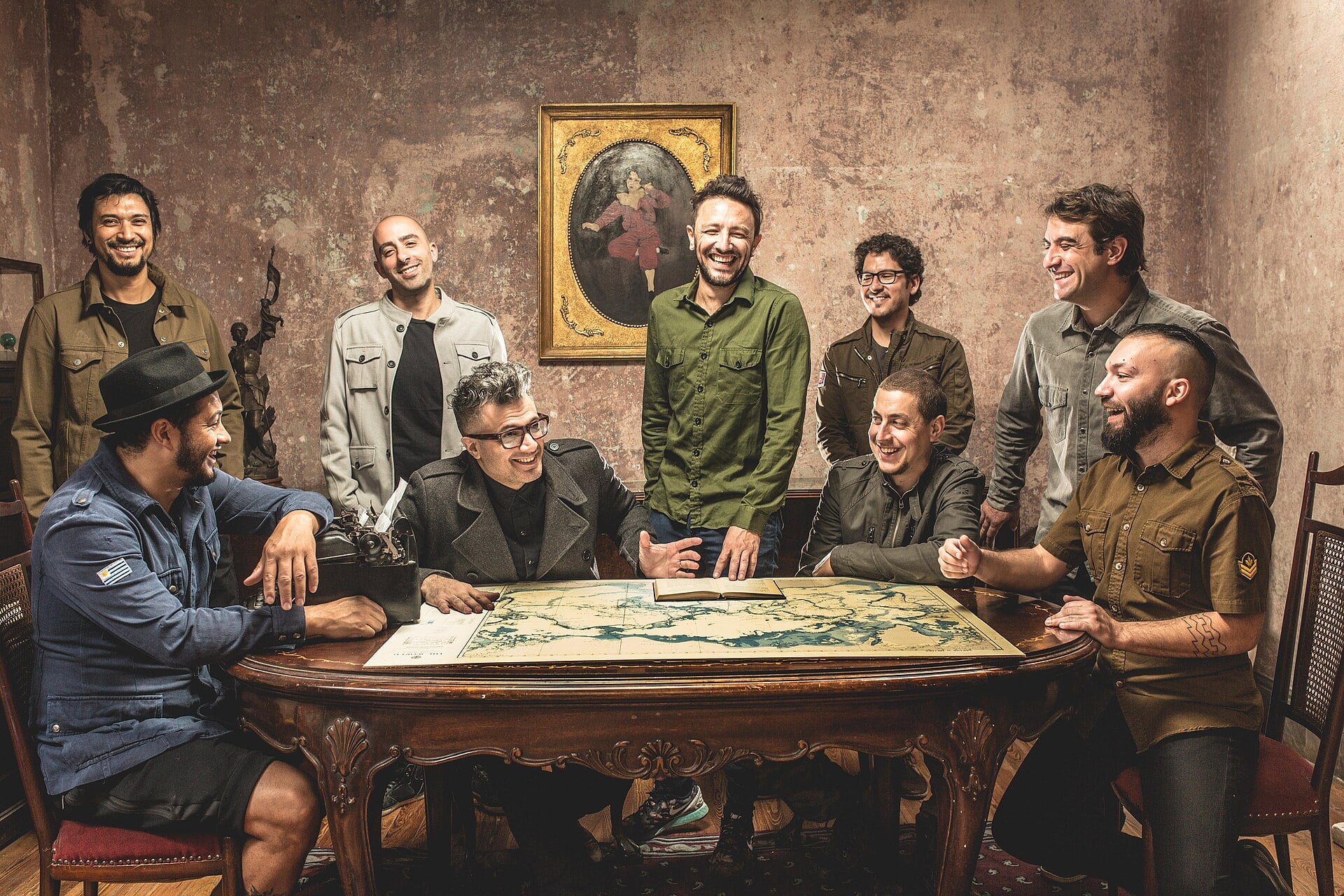No Te Va Gustar performing live — Uruguay's biggest band presents 'Florece en el caos' at Montevideo's Velódromo on December 12, 2026