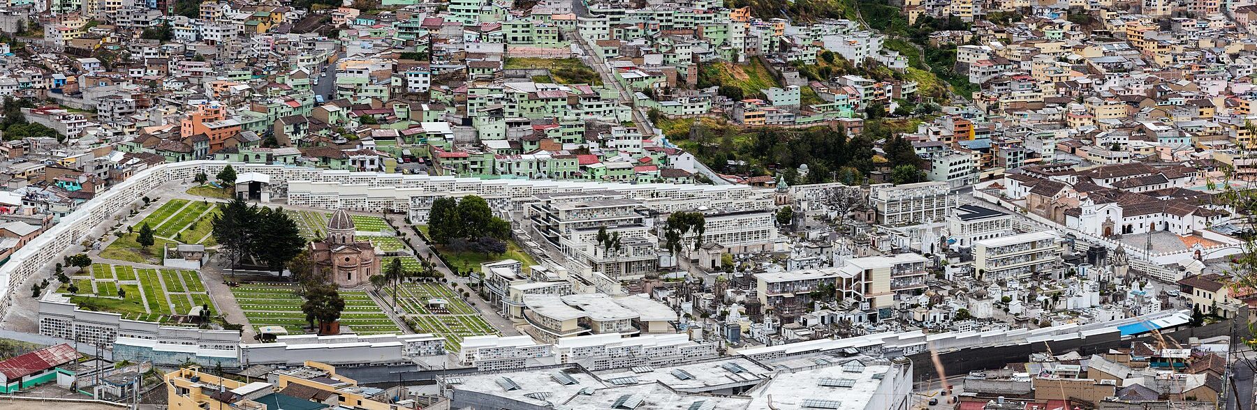 Quito's historic center, host city for the 25th edition of the EDOC documentary film festival