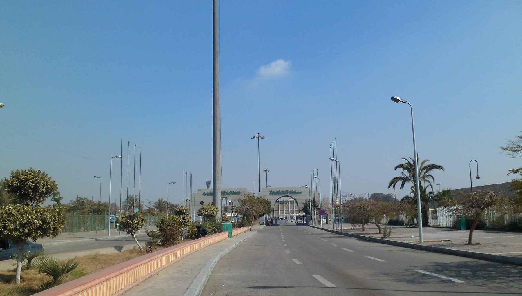 The Cairo International Stadium in Egypt, where Egypt host Angola on 25 September 2026