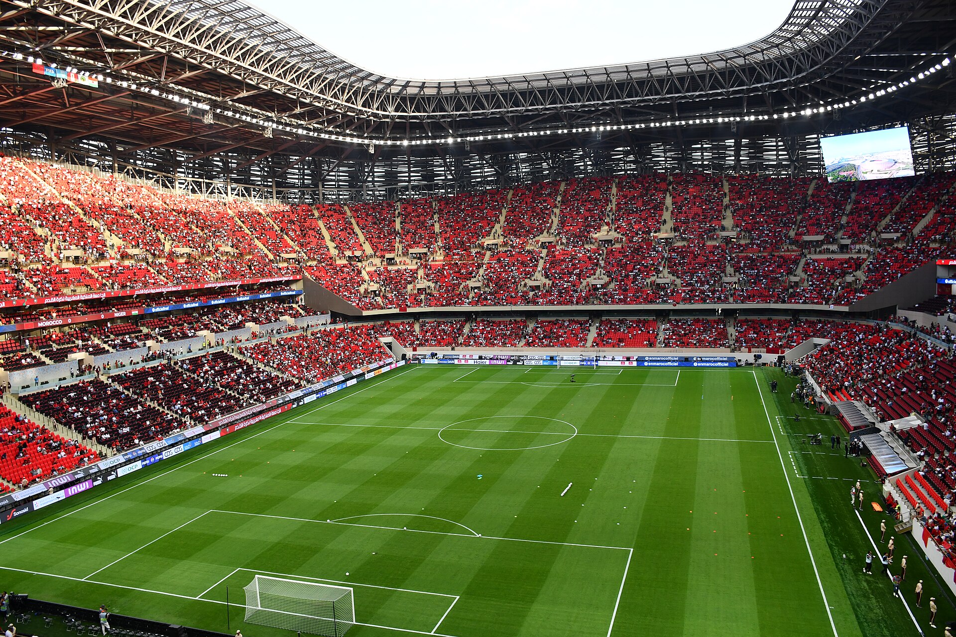 The Prince Moulay Abdellah Stadium in Rabat, Morocco, where Morocco host Gabon on 25 September 2026