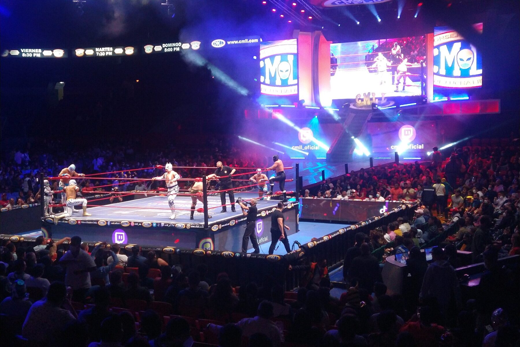 Arena México in Mexico City, where CMLL holds its 93rd Anniversary show on 18 September 2026
