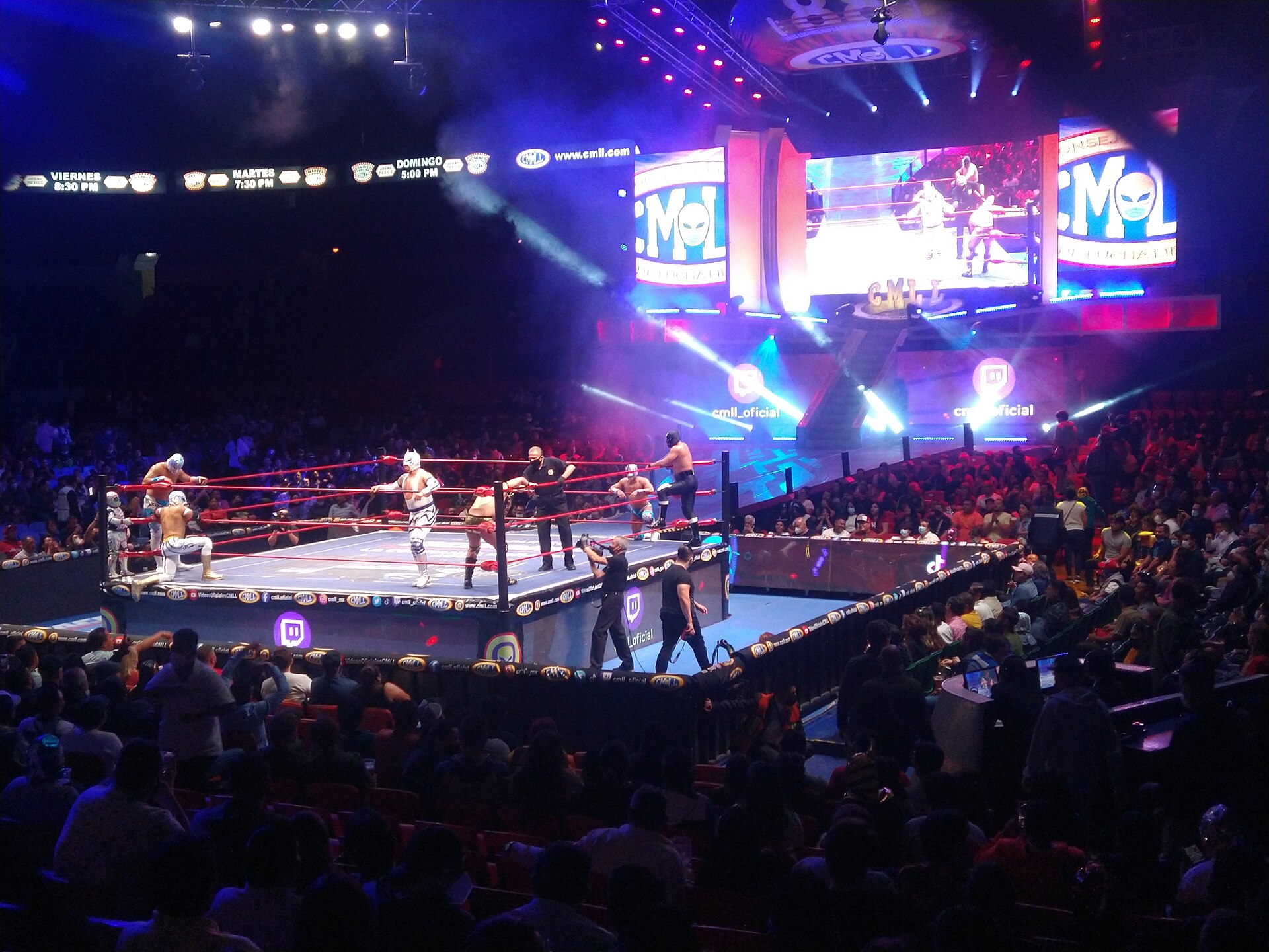 Arena México in Mexico City, where CMLL holds its 93rd Anniversary show on 18 September 2026