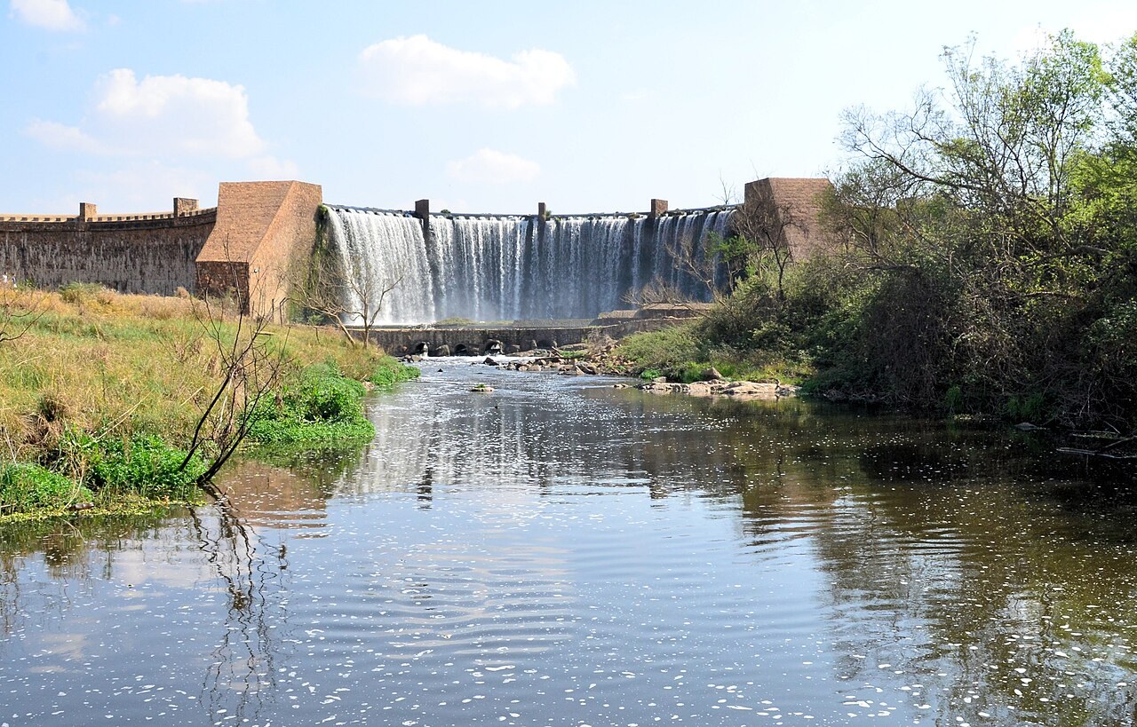 The Crocodile River landscape at Muldersdrift, north-west of Johannesburg