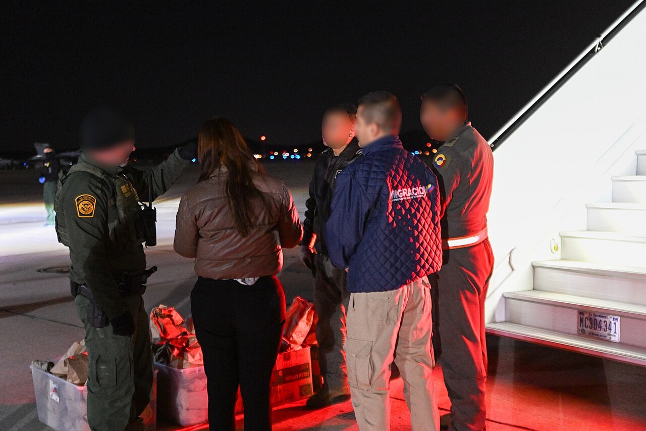 Third-country deportations - a deportation flight