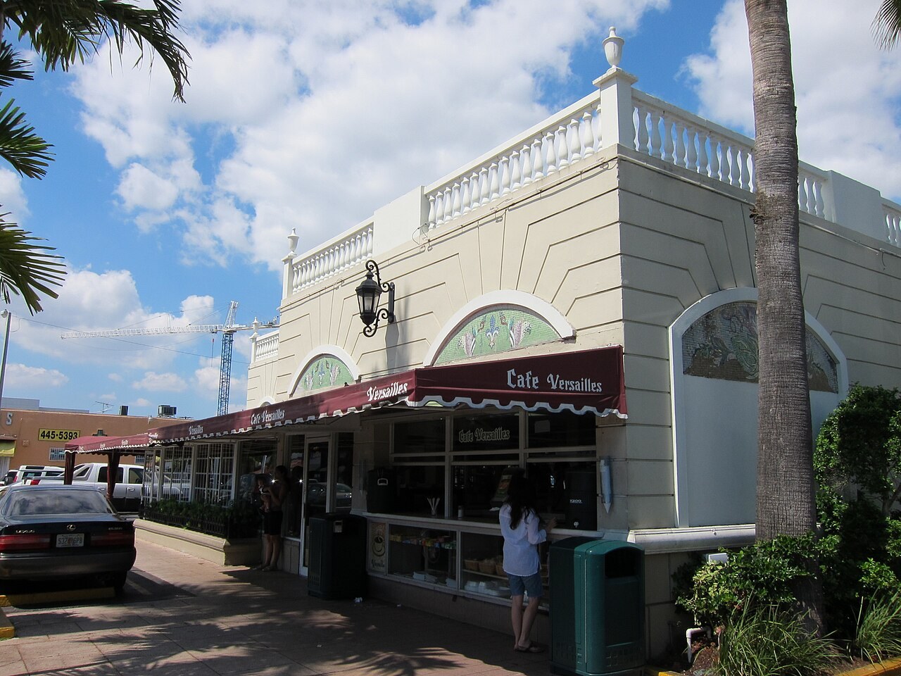 ICE arrests of Cubans - The Versailles restaurant and café on Calle Ocho in Little Havana, Miami