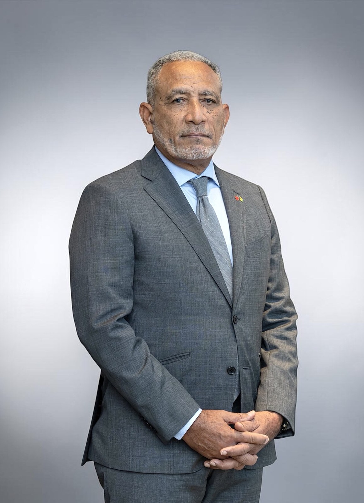 St. Vincent election petition - Portrait of Godwin Friday, Prime Minister of St. Vincent and the Grenadines