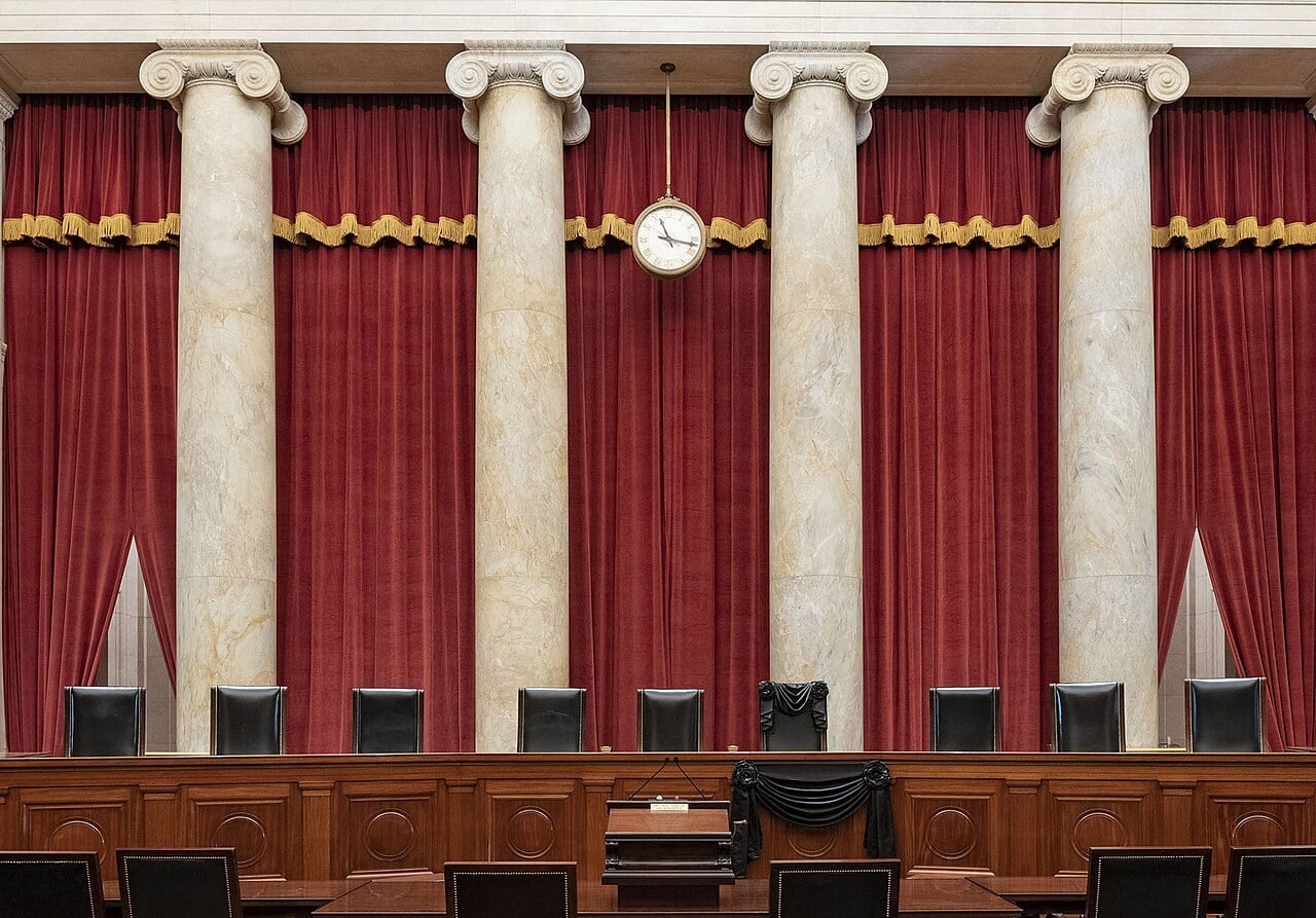 Third-country deportations - The US Supreme Court building in Washington