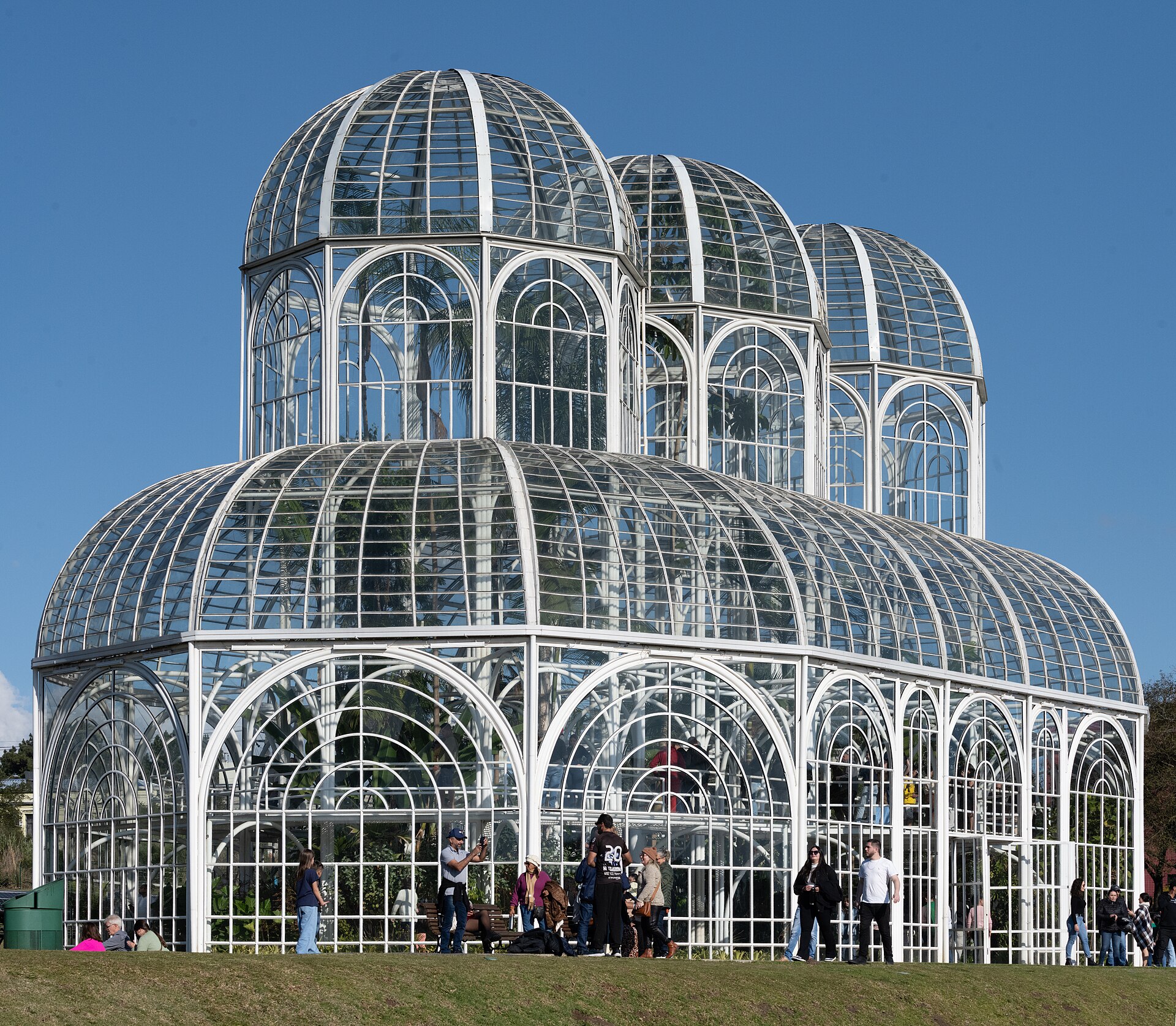 The botanical garden in Curitiba, Paraná, Brazil