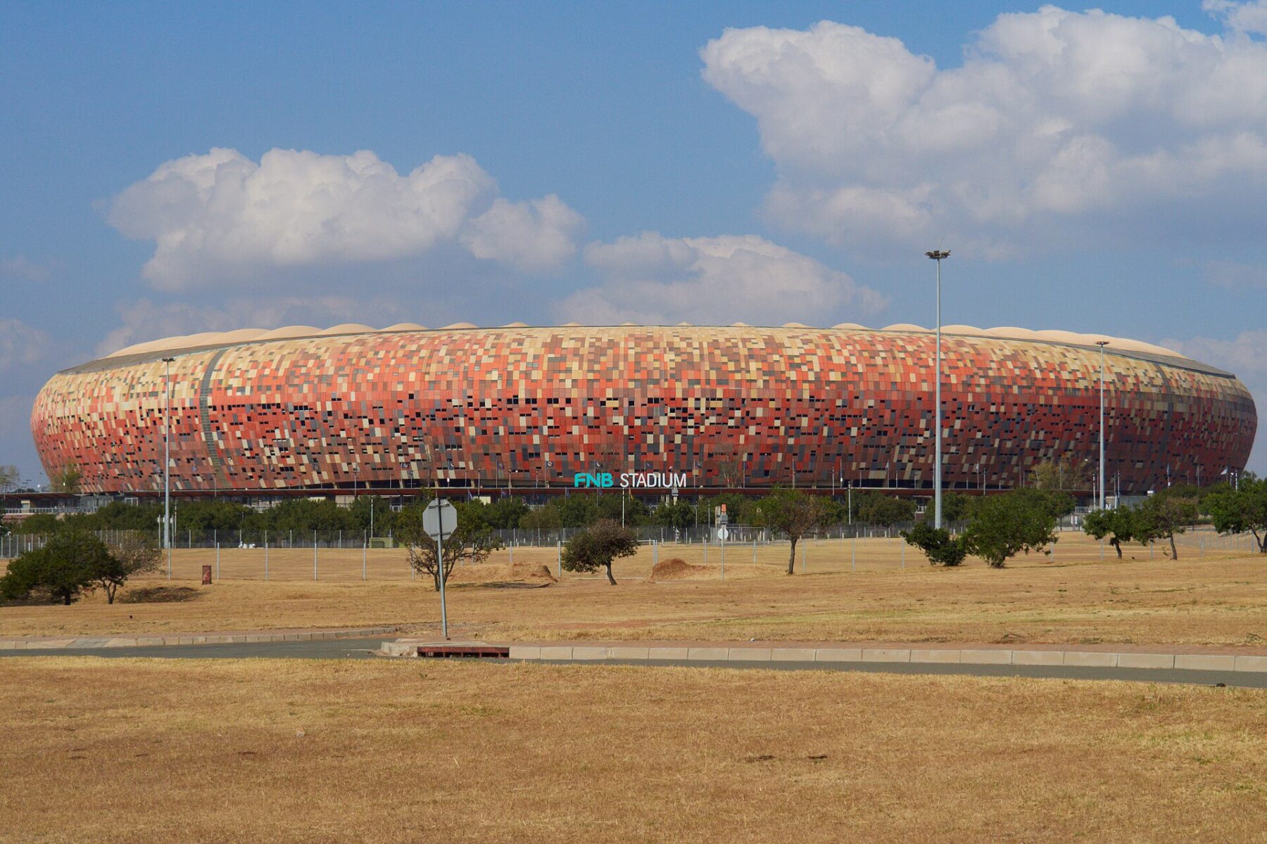 FNB Stadium in Nasrec, Johannesburg, South Africa, where Limp Bizkit play on 13 December 2026