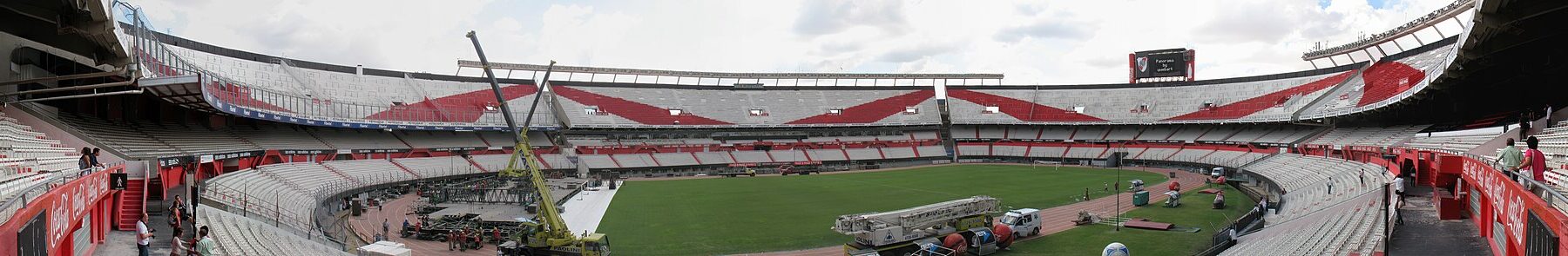 The Estadio Monumental in Buenos Aires, where Maná perform on 10 December 2026