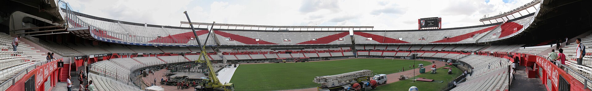The Estadio Monumental in Buenos Aires, where Maná perform on 10 December 2026