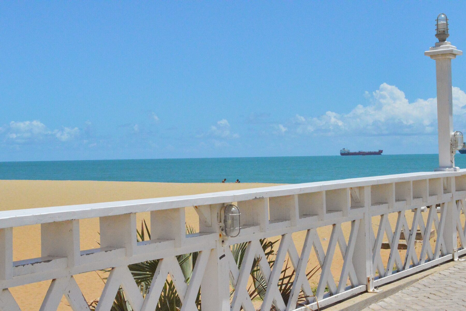 The Praia de Iracema waterfront in Fortaleza, Brazil, near the Marina Park Hotel, where Festival Zepelim plays on 21 November 2026