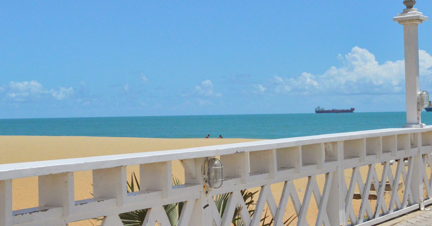 The Praia de Iracema waterfront in Fortaleza, Brazil, near the Marina Park Hotel, where Festival Zepelim plays on 21 November 2026