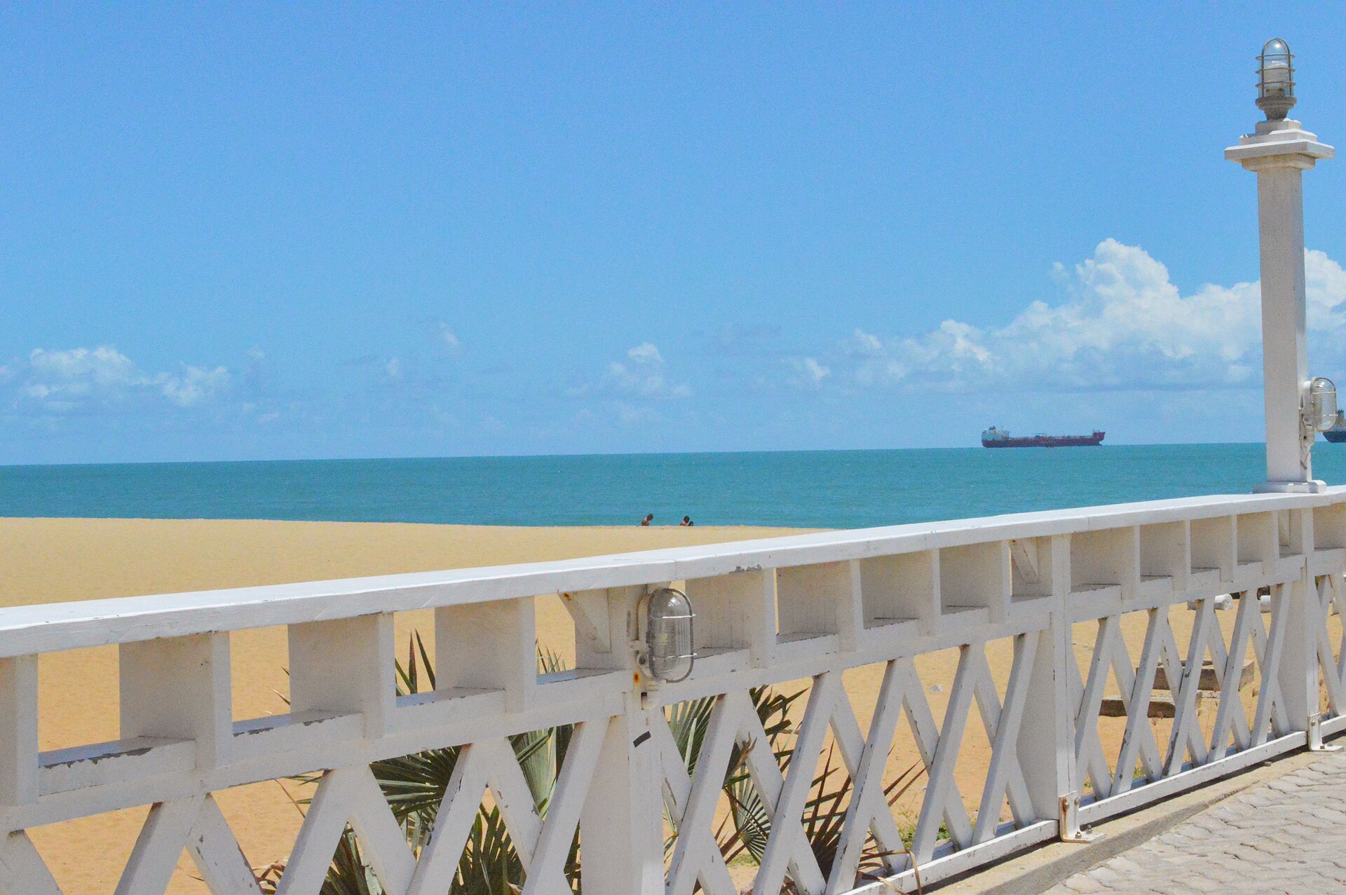 The Praia de Iracema waterfront in Fortaleza, Brazil, near the Marina Park Hotel, where Festival Zepelim plays on 21 November 2026