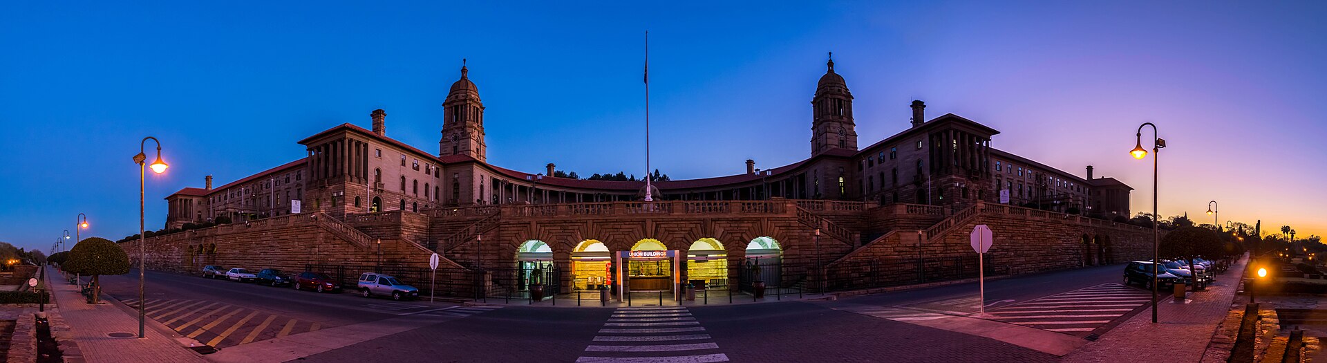 The Union Buildings in Pretoria, South Africa, the city where Kehlani plays the SunBet Arena on 15 December 2026