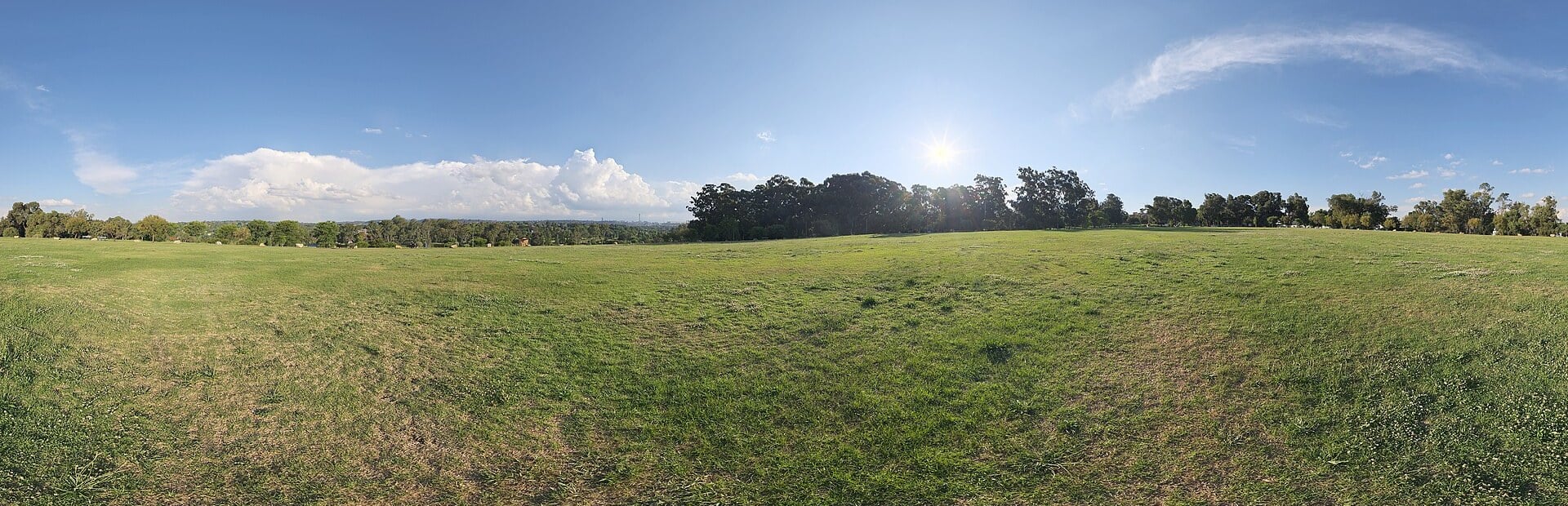 The open lawn of James and Ethel Gray Park in Johannesburg, South Africa, where Fatboy Slim plays on 12 December 2026