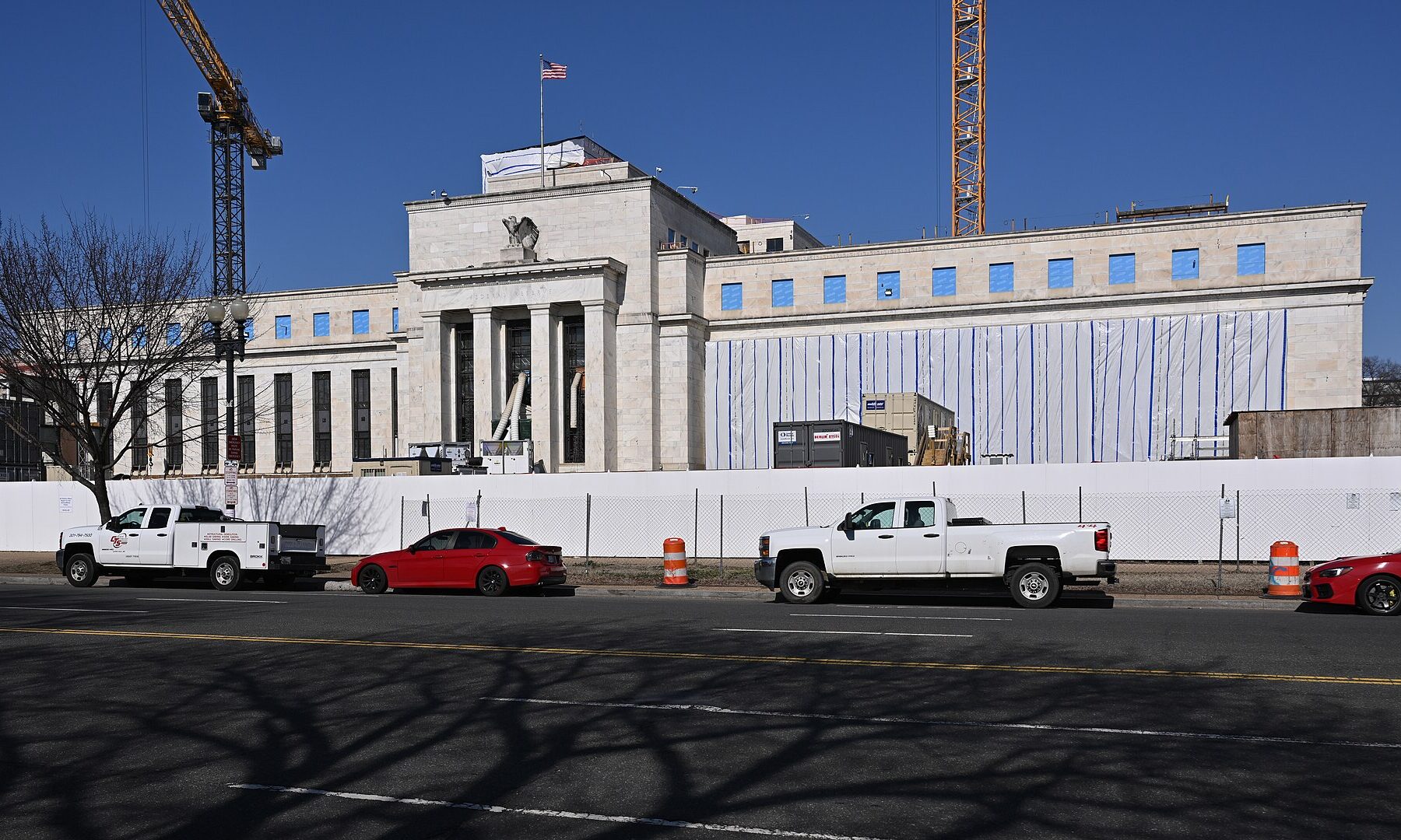 The Federal Reserve building in Washington.