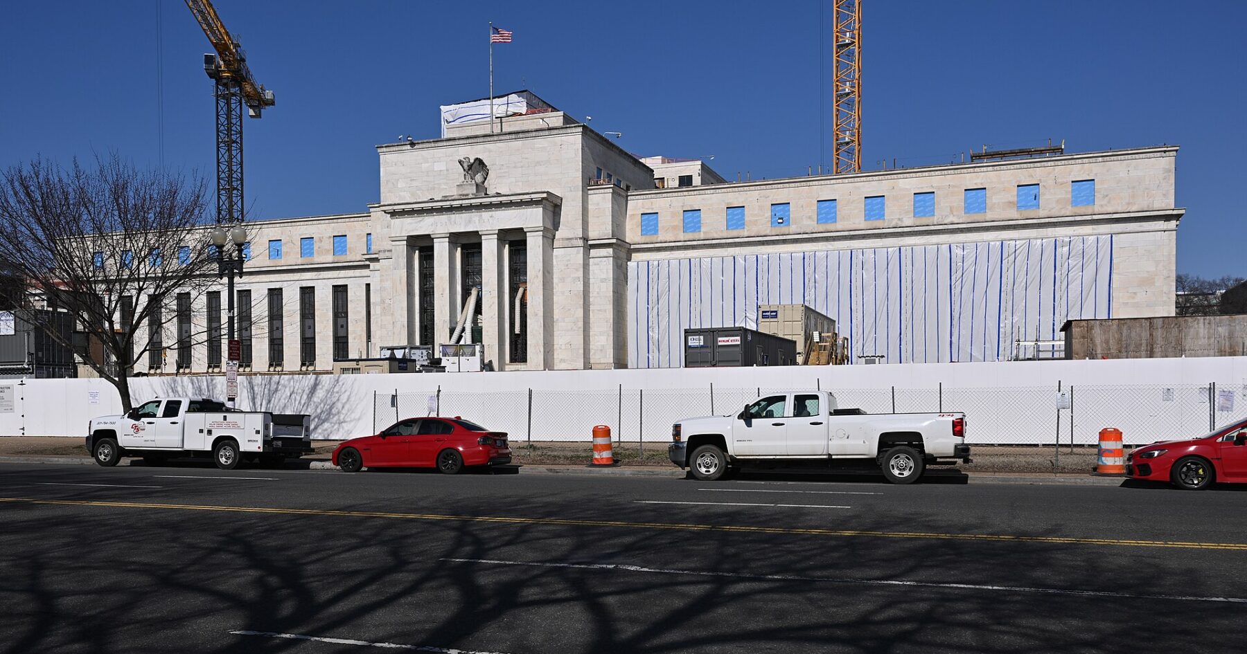 The Federal Reserve building in Washington.