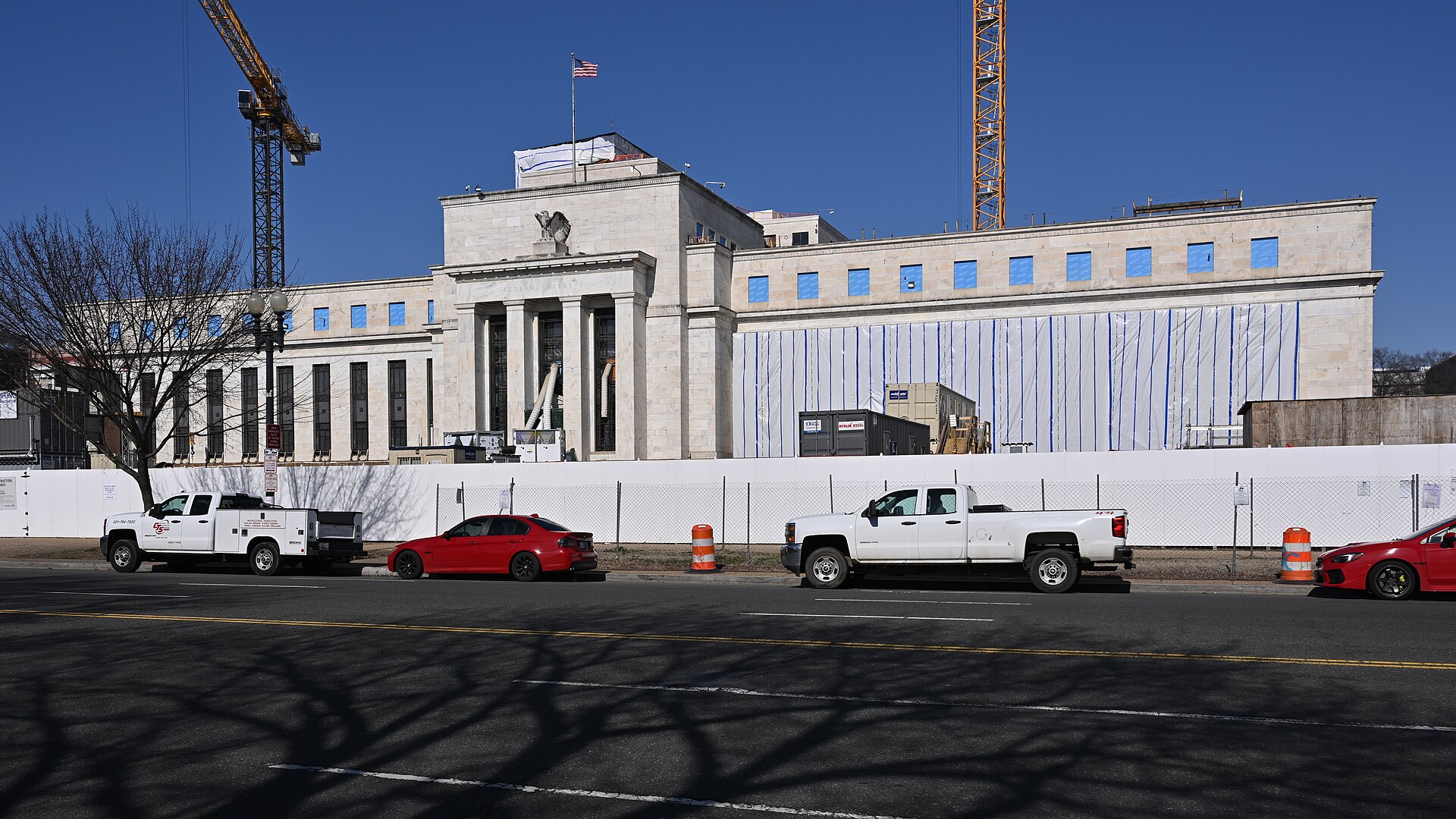 The Federal Reserve building in Washington.