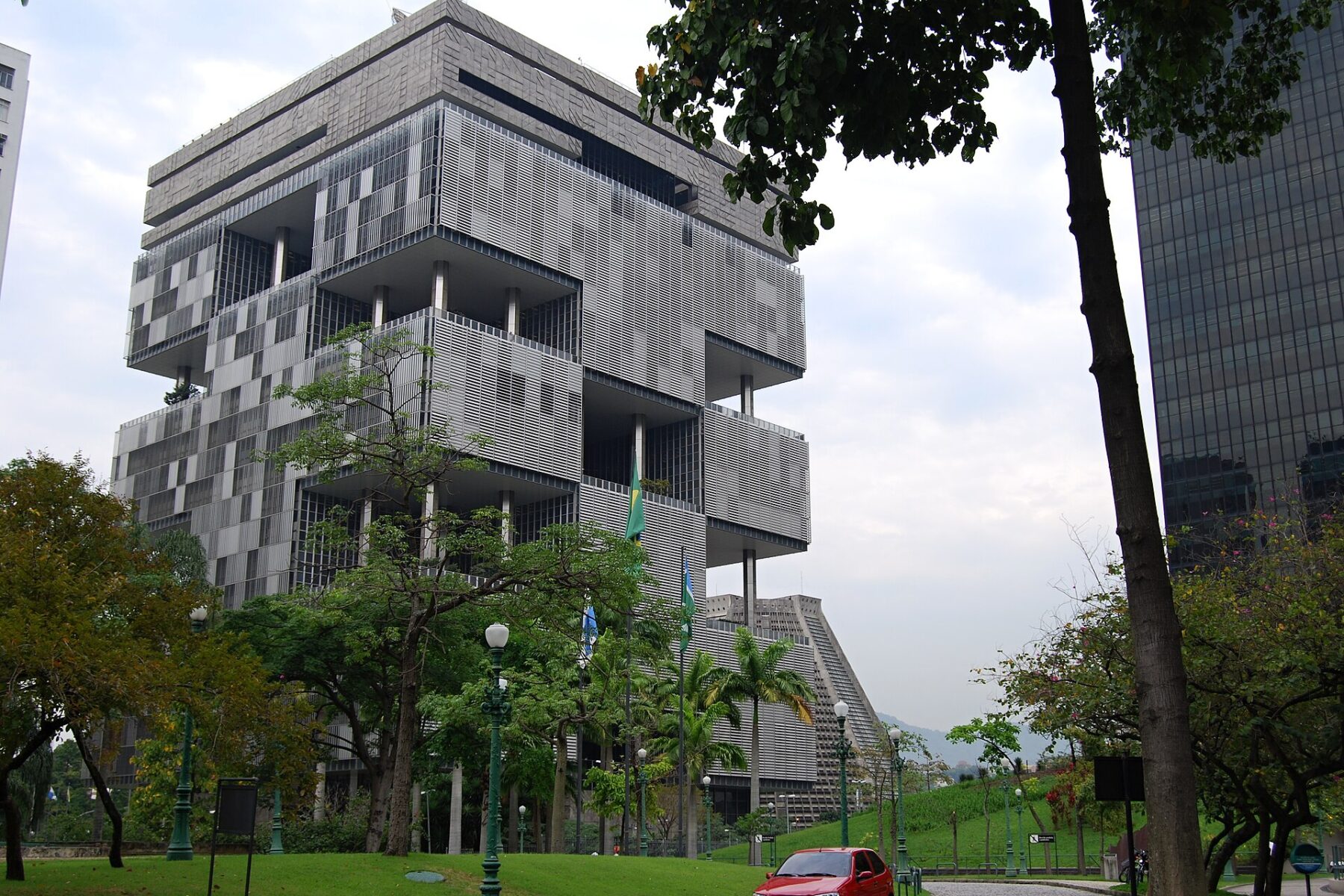 The Petrobras headquarters building in central Rio de Janeiro