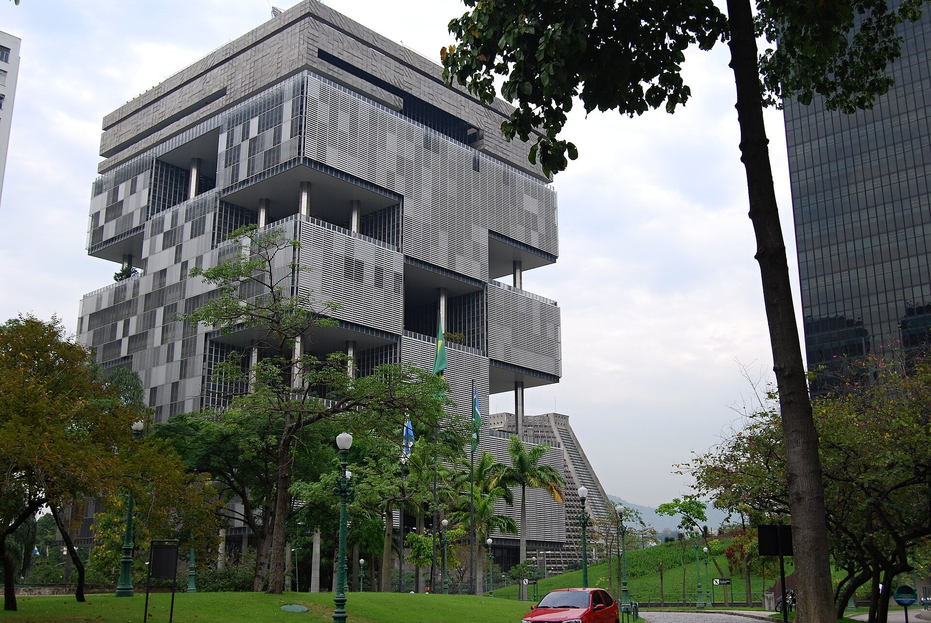 The Petrobras headquarters building in central Rio de Janeiro