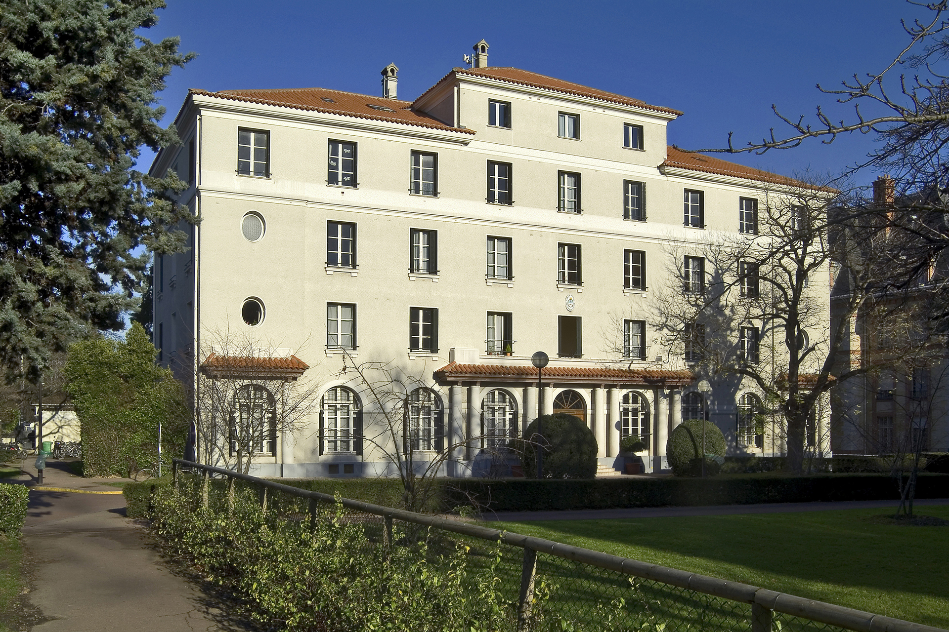 The Fondation Argentine building at the Cité Internationale Universitaire de Paris