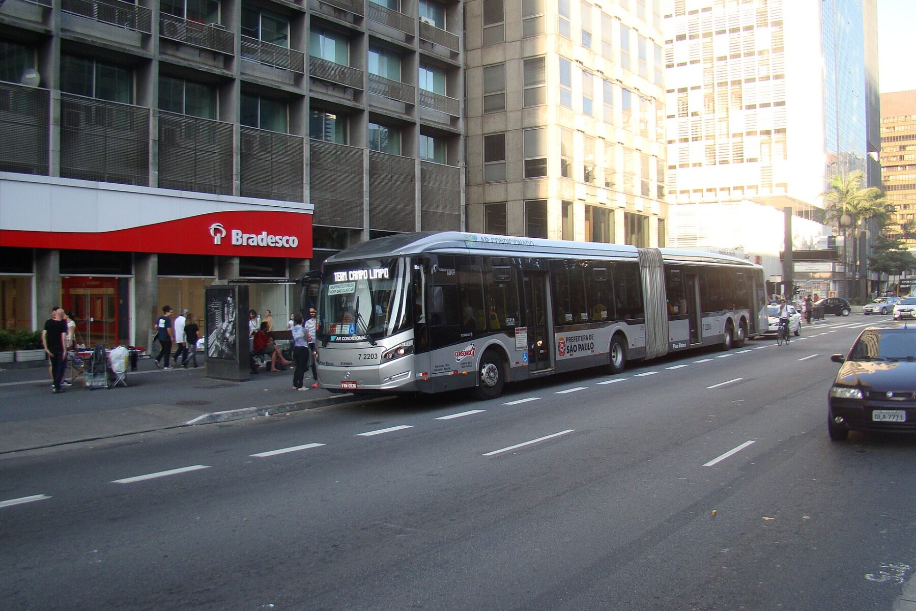 Brazilian bank branch on Avenida Paulista