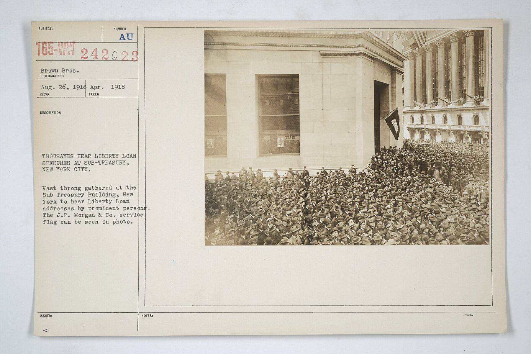 New York Stock Exchange facade with American flags