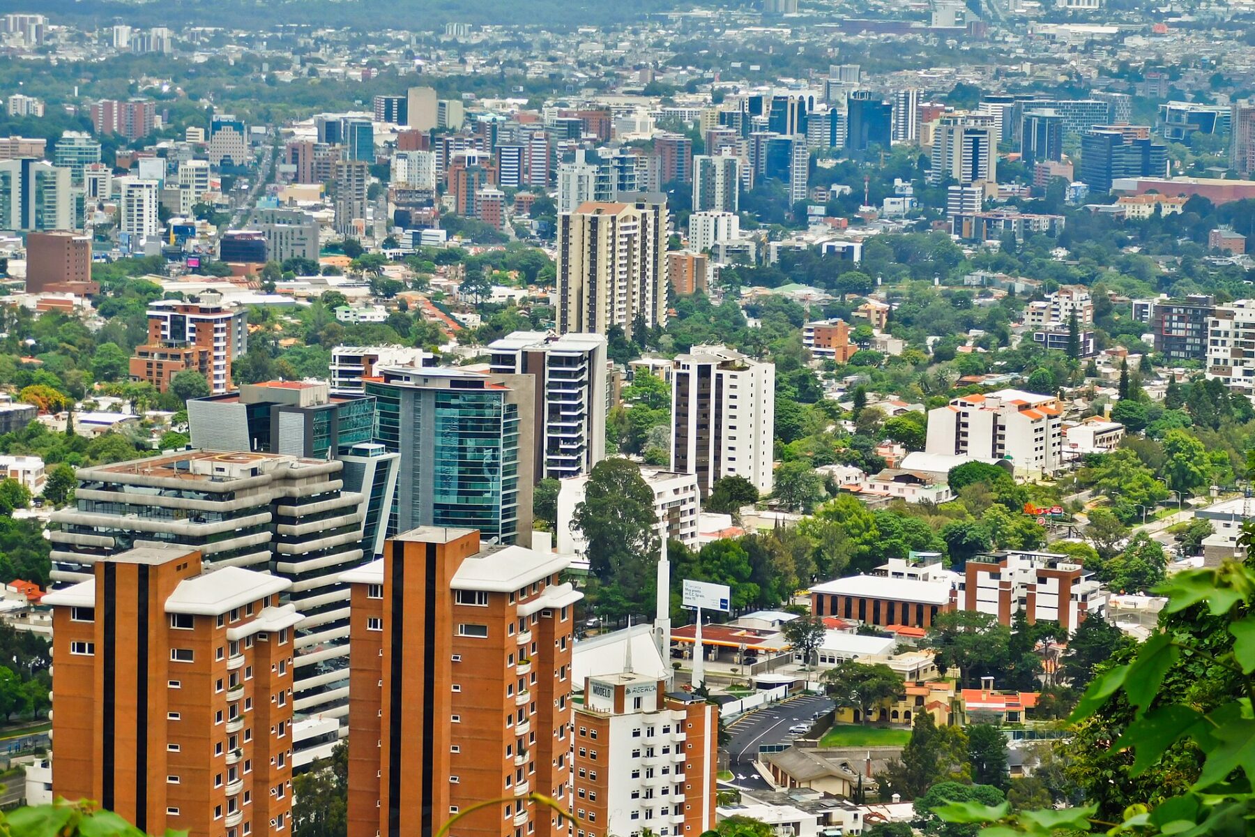 Guatemala explained 2026 — high-rise towers in zones 10 and 15 of Guatemala City