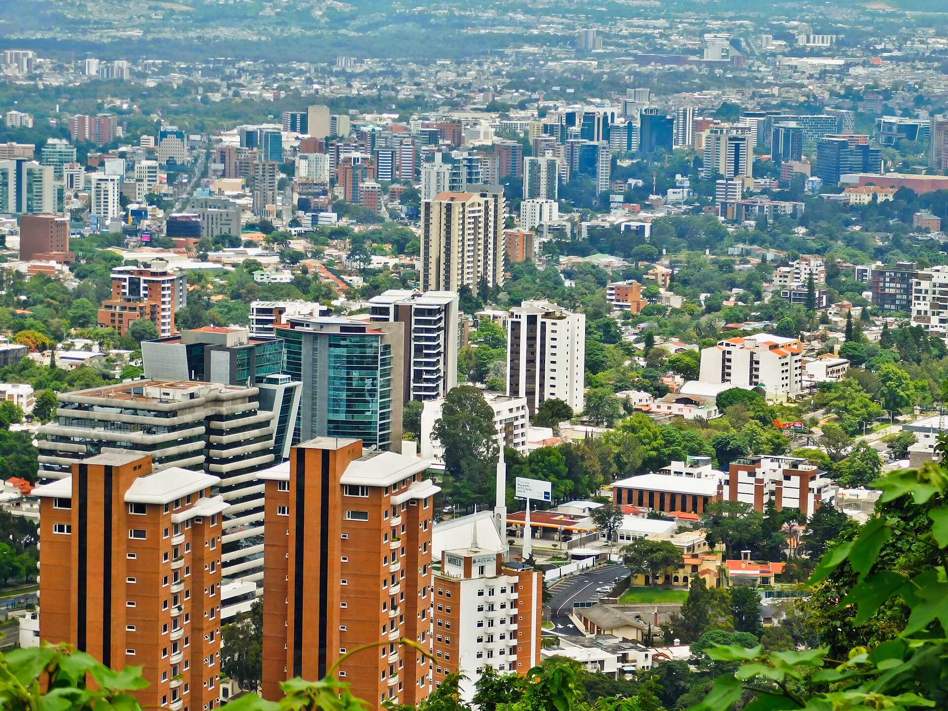 Guatemala explained 2026 — high-rise towers in zones 10 and 15 of Guatemala City
